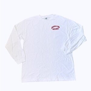 NWOT Death Row Records Core Long Sleeve Crewneck in White